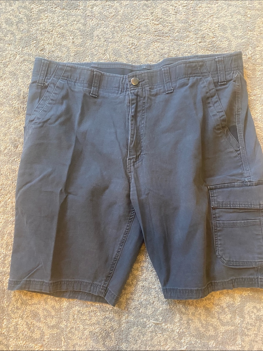 Wolverine Men's Navy Cargo Shorts - Casual Pocket Utility